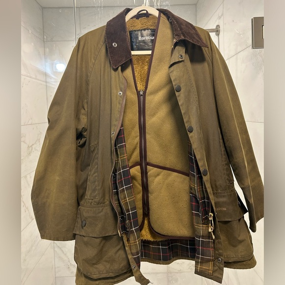 Men’s Waxed Barbour Jacket - Picture 4 of 10